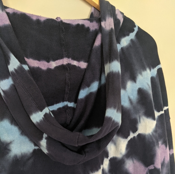 Justice Tie Dye  Hooded Sweatshirt - Picture 5 of 6